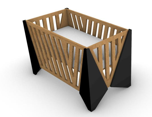 Modern Baby Crib